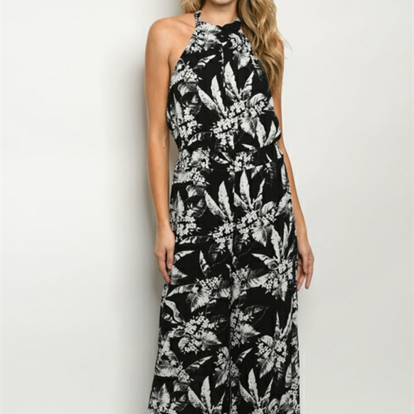 Nwt Black White floral print Jumper Sm,M,LG - Picture 4 of 4